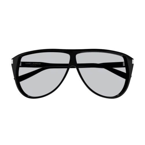 Saint Laurent SL 731 GASPAR - 001 - 65 Okulary przeciwsłoneczne Czarny Pilotki (aviator)
