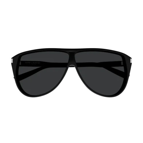 Saint Laurent SL 731 GASPAR - 002 - 65 Okulary przeciwsłoneczne Czarny Pilotki (aviator)