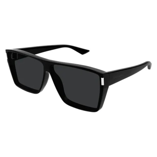 Saint Laurent SL 756 - 001 - 64 Okulary przeciwsłoneczne Czarny Kanciaste