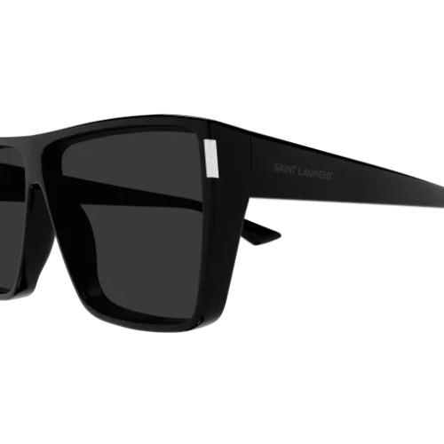 Saint Laurent SL 756 - 001 - 64 Okulary przeciwsłoneczne Czarny Kanciaste