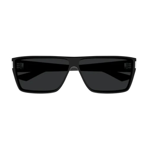 Saint Laurent SL 757 - 001 - 64 Okulary przeciwsłoneczne Czarny Kanciaste