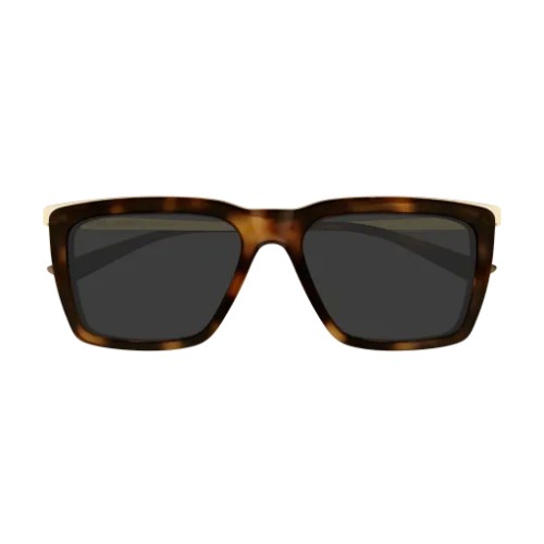 Saint Laurent SL 765 - 004 - 56 Okulary przeciwsłoneczne Havanna Kanciaste