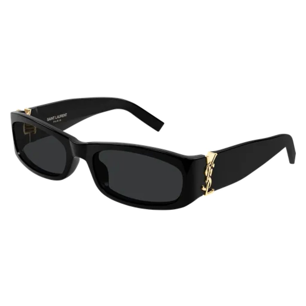 Saint Laurent SL M152 - 001 - 55 Okulary przeciwsłoneczne Czarny Kanciaste