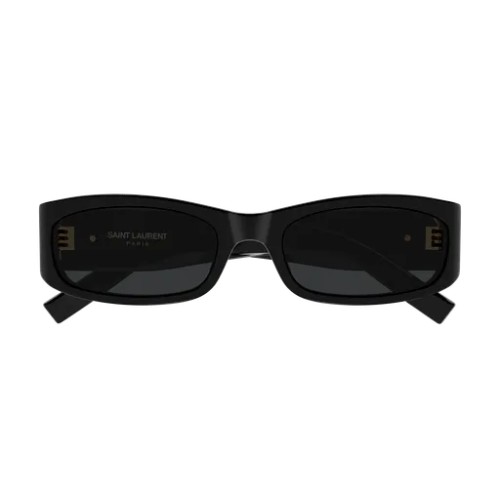 Saint Laurent SL M152 - 001 - 55 Okulary przeciwsłoneczne Czarny Kanciaste