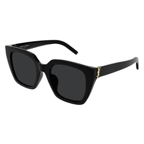 Saint Laurent SL M143 - 001 - 51 Okulary przeciwsłoneczne Czarny Kanciaste