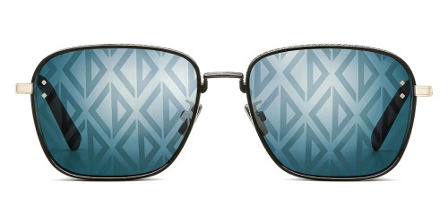 Dior CD DIAMOND S4U - H2B8 N - 55 Okulary przeciwsłoneczne Czarny Kanciaste