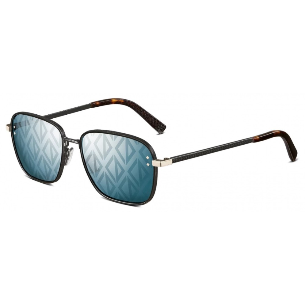 Dior CD DIAMOND S4U - H2B8 N - 55 Okulary przeciwsłoneczne Czarny Kanciaste