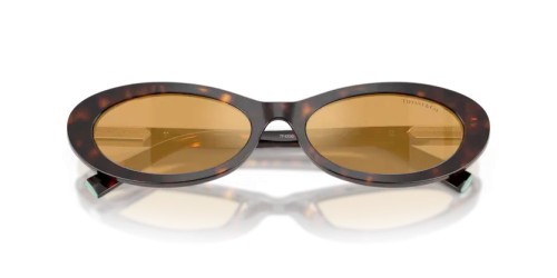 TIFFANY & CO. TF4250 - 801574 - 56 Okulary przeciwsłoneczne Havanna Owalny