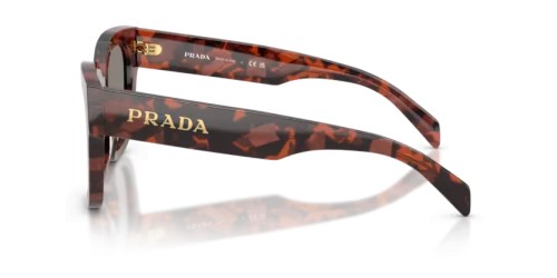 PRADA PR C04S - 23F80Q - 52 Okulary przeciwsłoneczne Kanciaste