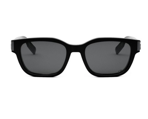 Dior CD ICON S1F - 14A0 V - 56 Okulary przeciwsłoneczne Czarny Kanciaste