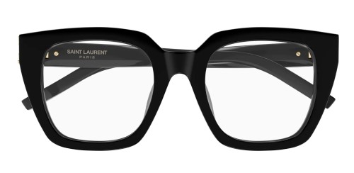 Saint Laurent SL M143 OPT - 001 - 51 Oprawki korekcyjne Czarny Kocie oczy