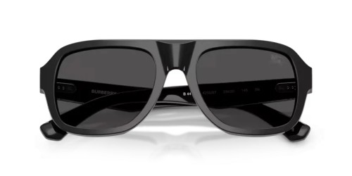 BURBERRY BE4478 - 420687 - 55 Okulary przeciwsłoneczne Czarny Pilotki (aviator)