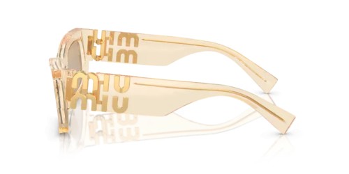 MIU MIU MU 09WS - 11T40F - 53 Okulary przeciwsłoneczne Prostokątny