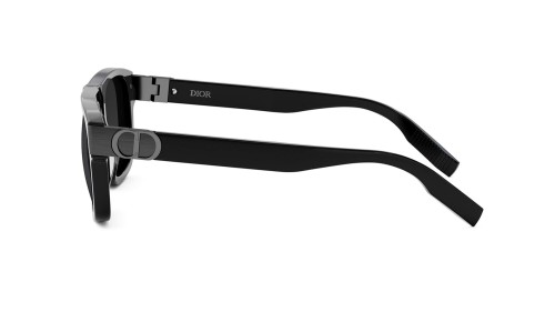 Dior CD ICON S3I - 14A0 V - 55 Okulary przeciwsłoneczne Czarny Kanciaste