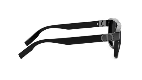Dior CD ICON S3I - 14A0 V - 55 Okulary przeciwsłoneczne Czarny Kanciaste