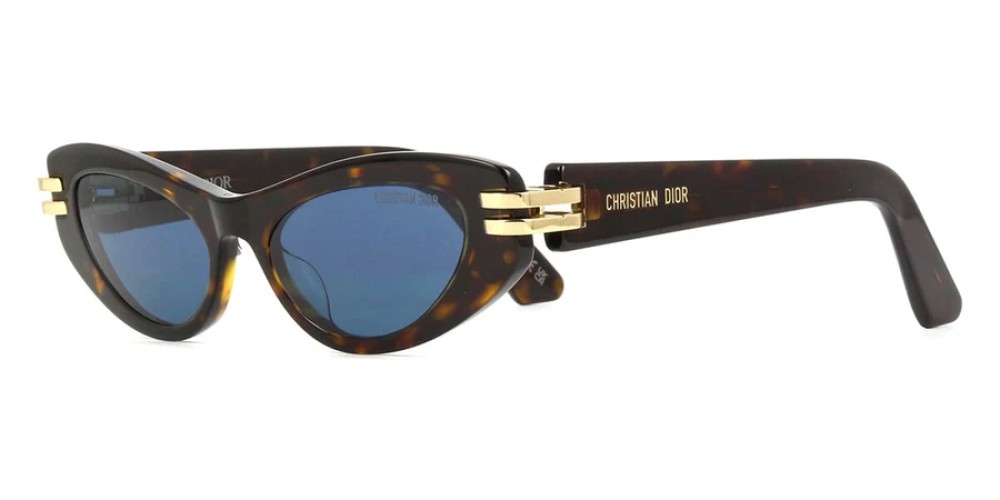 Dior CDIOR B1U - 20B0 D - 50 Okulary przeciwsłoneczne Havana Kocie oczy