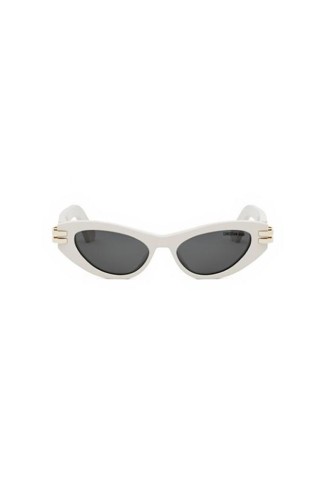 Dior CDIOR B1U - 95A0 - 50 Okulary przeciwsłoneczne Biały Kocie oczy