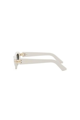 Dior CDIOR B1U - 95A0 - 50 Okulary przeciwsłoneczne Biały Kocie oczy