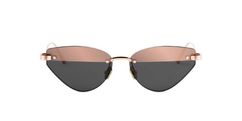 Dior CDIOR B5U - E0A7 - 57 Okulary przeciwsłoneczne Różowe złoto Kocie oczy