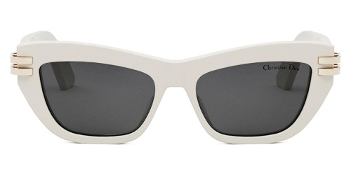 Dior CDIOR B2U - 95A0 D - 52 Okulary przeciwsłoneczne Biały Kocie oczy