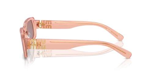 MIU MIU MU 08ZS - 13T06I - ​53 Okulary przeciwsłoneczne Prostokątny