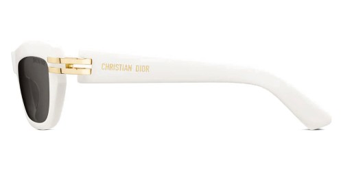 Dior CDIOR B2U - 95A0 D - 52 Okulary przeciwsłoneczne Biały Kocie oczy