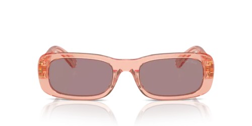 MIU MIU MU 08ZS - 13T06I - ​53 Okulary przeciwsłoneczne Prostokątny
