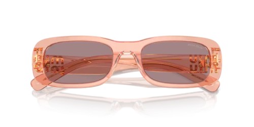 MIU MIU MU 08ZS - 13T06I - ​53 Okulary przeciwsłoneczne Prostokątny
