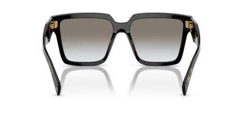 PRADA PR 24ZS ​ - ​1AB0A7 - ​56 Okulary przeciwsłoneczne Czarny Kanciaste