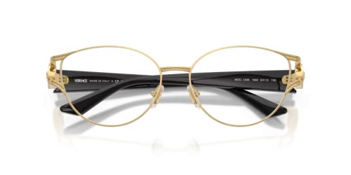 VERSACE VE1309 - 1002 - 54 Oprawki korekcyjne Złoty Kocie oczy