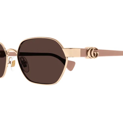 Gucci GG1593S 002 56 - 003 - 56 Okulary przeciwsłoneczne Złoty