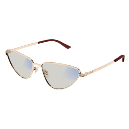 Gucci GG1879S - 005 - 57 - Z SOCZEWKAMI FOTOCHROMOWYMI Okulary przeciwsłoneczne Złoty Kocie oczy