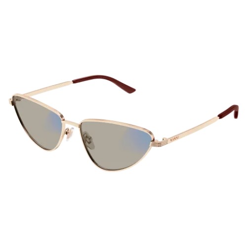 Gucci GG1879S - 005 - 57 - Z SOCZEWKAMI FOTOCHROMOWYMI Okulary przeciwsłoneczne Złoty Kocie oczy