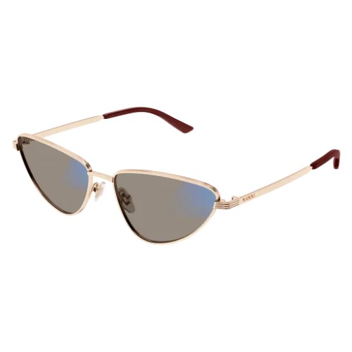 Gucci GG1879S - 005 - 57 - Z SOCZEWKAMI FOTOCHROMOWYMI Okulary przeciwsłoneczne Złoty Kocie oczy