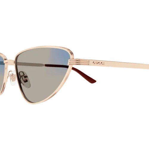 Gucci GG1879S - 005 - 57 - Z SOCZEWKAMI FOTOCHROMOWYMI Okulary przeciwsłoneczne Złoty Kocie oczy