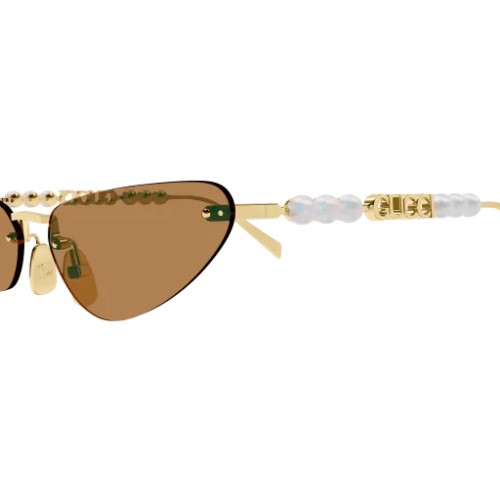 Gucci GG1920S - 003 - 63 Okulary przeciwsłoneczne Złoty Kocie oczy
