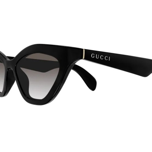 Gucci GG1931S - 001 - 52 Okulary przeciwsłoneczne Czarny Kocie oczy