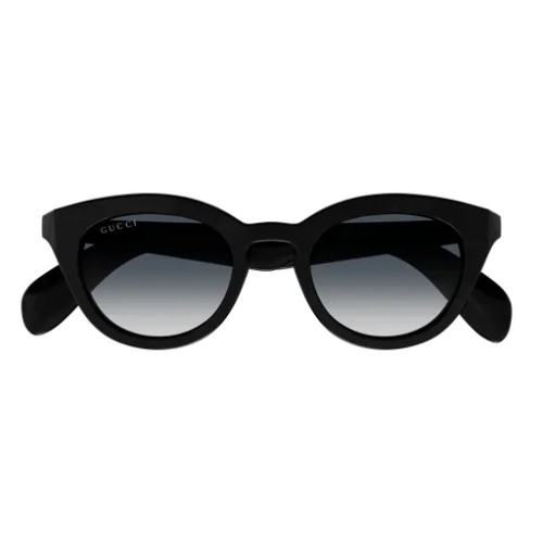Gucci GG1934S - 001 - 47 Okulary przeciwsłoneczne Czarny Panto / zaokrąglony