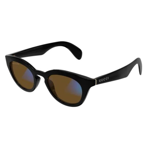 Gucci GG1934S - 006 - 47 - Z SOCZEWKAMI FOTOCHROMOWYMI Okulary przeciwsłoneczne Czarny Panto / zaokrąglony
