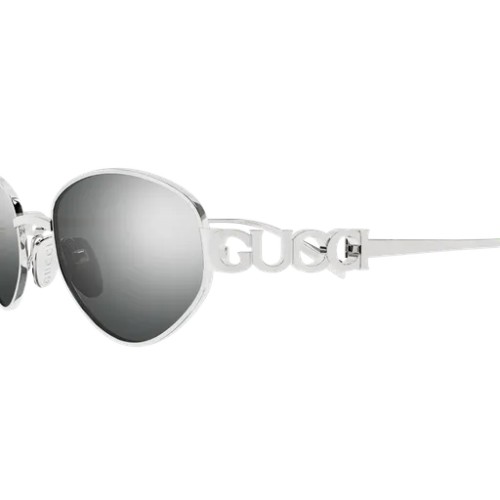 Gucci GG1935S - 004 - 47 Okulary przeciwsłoneczne Srebrny Owalny