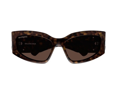 Balenciaga BB0321S - 008 - 57 Okulary przeciwsłoneczne Kanciaste