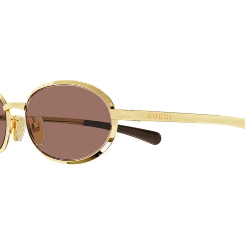 Gucci GG1942S - 003 - 53 Okulary przeciwsłoneczne Złoty Owalny