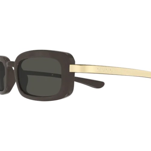 Gucci GG1943S - 003 - 47 Okulary przeciwsłoneczne Brązowy Kanciaste