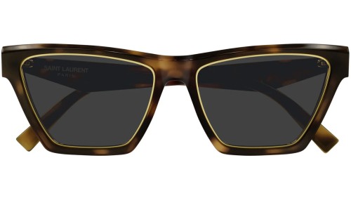 Saint Laurent SL M103 RIM - 001 - 56 Okulary przeciwsłoneczne Havanna Kocie oczy
