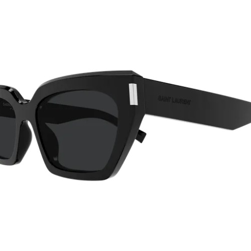 Saint Laurent SL 826 PAGE - 001 - 55 Okulary przeciwsłoneczne Czarny Kanciaste