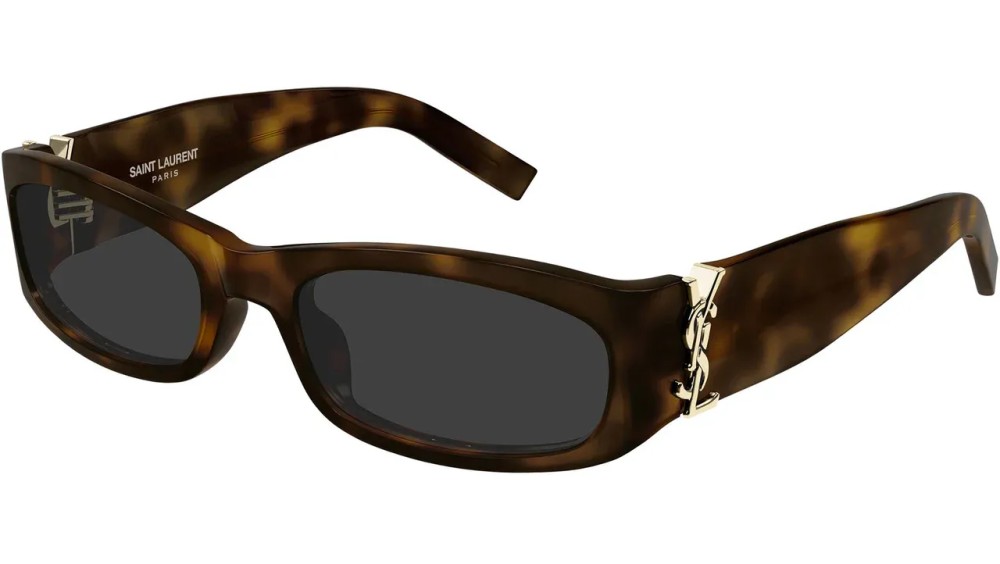 Saint Laurent SL M152 001 55 - 003 - 55 Okulary przeciwsłoneczne Havanna