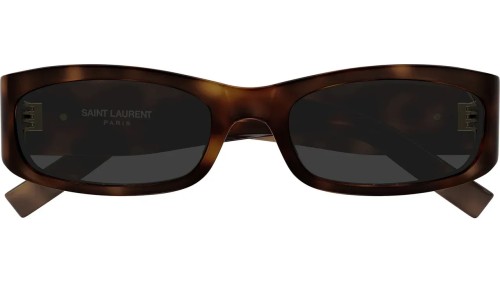 Saint Laurent SL M152 001 55 - 003 - 55 Okulary przeciwsłoneczne Havanna