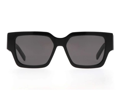 Dior CD SU - 16A0 A - 55 Okulary przeciwsłoneczne Czarny Kanciaste