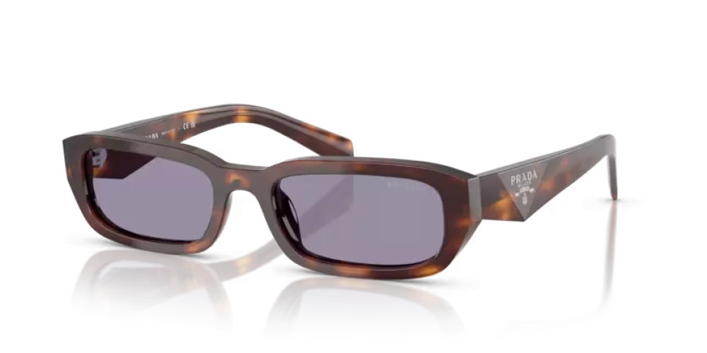 PRADA PR B06S - 15W03N - 53 Okulary przeciwsłoneczne Prostokątny