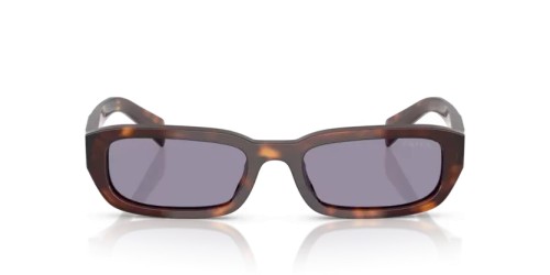 PRADA PR B06S - 15W03N - 53 Okulary przeciwsłoneczne Prostokątny
